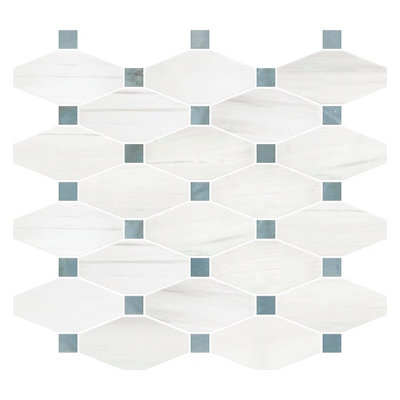 12" x 12" Marble Novelty Mosaic Tile