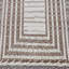 Tapis unique en laine noué à la main ivoire 8 pi x 10 pi 2 po nouvel âge Pawtucket