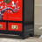 Hand-Painted Cabinet with Birch Frame