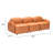 Michiel Cleo Modular Sofa Brown