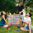 Hey Play 4-In-a-Row Family Game, Natural Finish