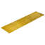 Overdyed Hand-Knotted Wool Modern-Contemporary Yellow Runner 2' 7" x 10' 3"