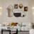 Cloud Shaped Metal Wall Mirror Sets-109723999-109724000