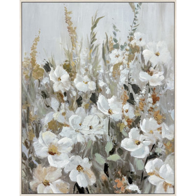 «Wildflower Whispers I», art mural sur toile