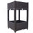 Planter Raised Beds - Elevated Planter Garden Box With Drainage Plug Raised Garden Beds For Vegetable/Flower/Herb Outdoor Standing Planter Beds Gardening Kit,Brown,15.7"X15.7"X27.7"-571649122-571649121