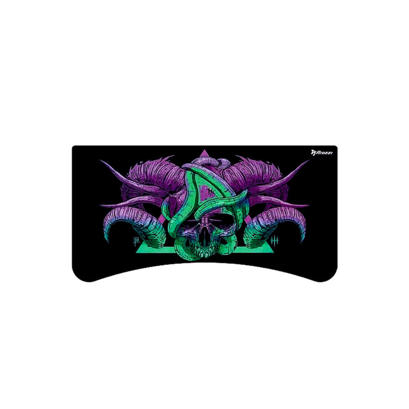 Arena Full-surface, Interchangeable, Water-resistant, And Washable Mouse Pad With Stitched Edges - D054, Black
