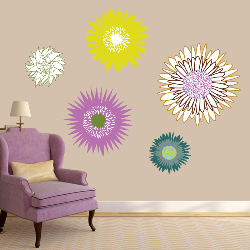 Plants & Flowers Wall Decal, Large