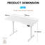 Dulane Adjustable Metal Base Standing Desk-1446280124