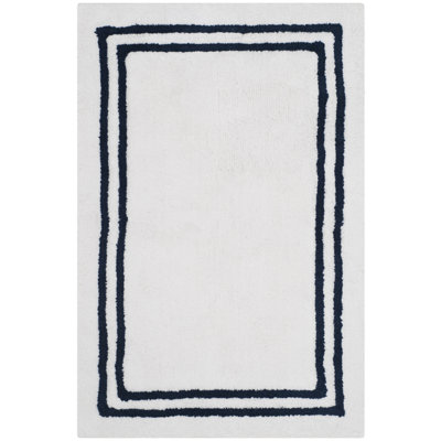 Candy Stripes Plush Bath Rug