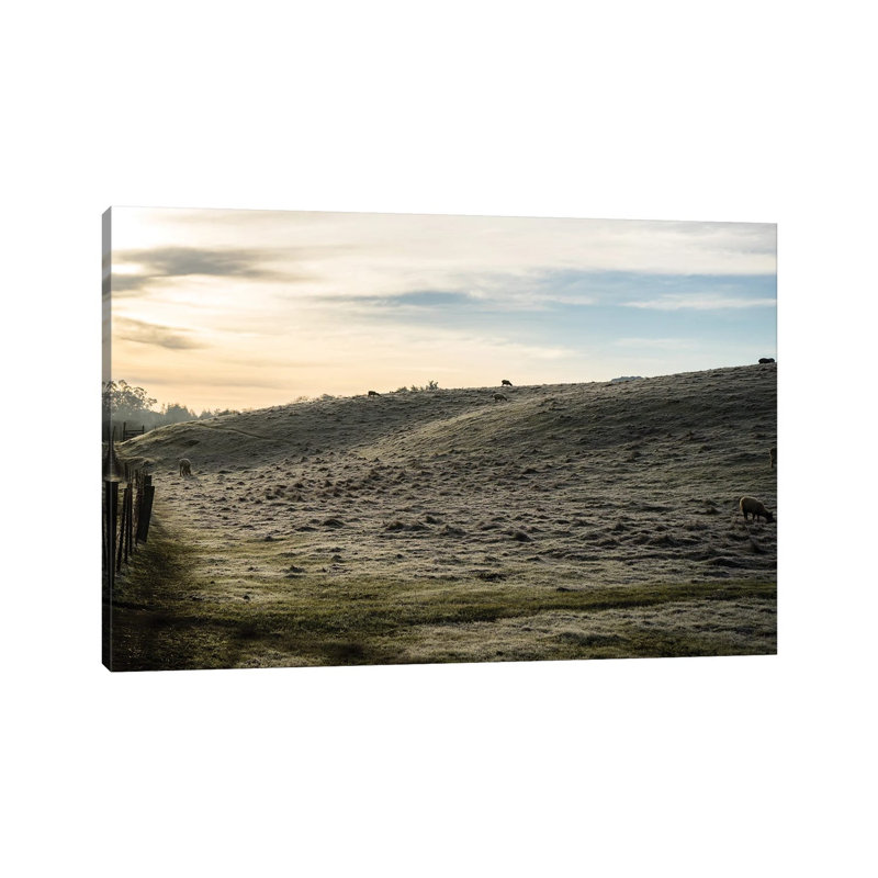 Winter Morning In The Country by Heather Roberson - Wrapped Canvas Gallery-Wrapped Canvas Giclée, 20.32 cm H x 30.48 cm W
