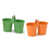 Vert pomme / tangerine