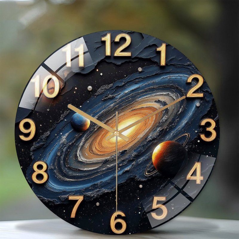 Horloge murale galaxie en spirale Galaxy