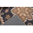 Calliann Hand Tufted Wool Eco-Friendly Area Rugs - Round, Charcoal Color, Oriental Design, High Pile Thick Handmade Anti Skid Area Rugs for Living Room, Bed Room-237701189