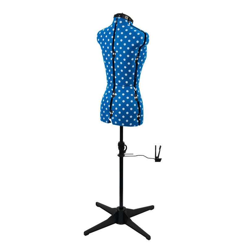 Sewing Online Duckegg Polka Collection Dress Form