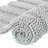 Faddis Soft Striped Rectangle Absorbent Non-Slip Bath Rug-1199170141-1199170138
