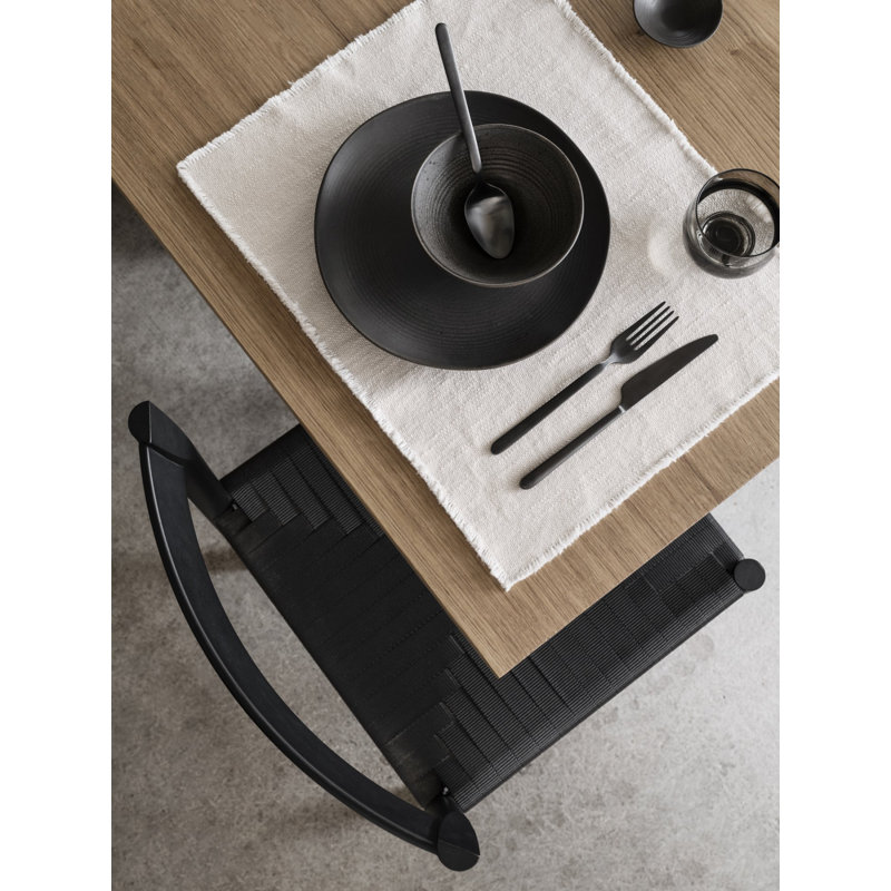 Kumi Ceramic Dinner Plate, Espresso