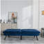 Canapé-lit pliant bleu marine moderne