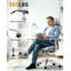 Ergonomic Mesh Office Chair with Foot Rest, High-Back Desk Chair with Adjustable Armrests, Headrest and Lumber support-254065234-254065235