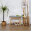 Banc de rangement pour chaussures en bois Oudia
