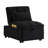4 In1 Multi-Function Single Sofa Bed With Storage Pockets,Tufted Single Pull-Out Sofa Bed With Adjustable Backrest And Pillows ,Convertible  Chaise Lounge,Black-598182266