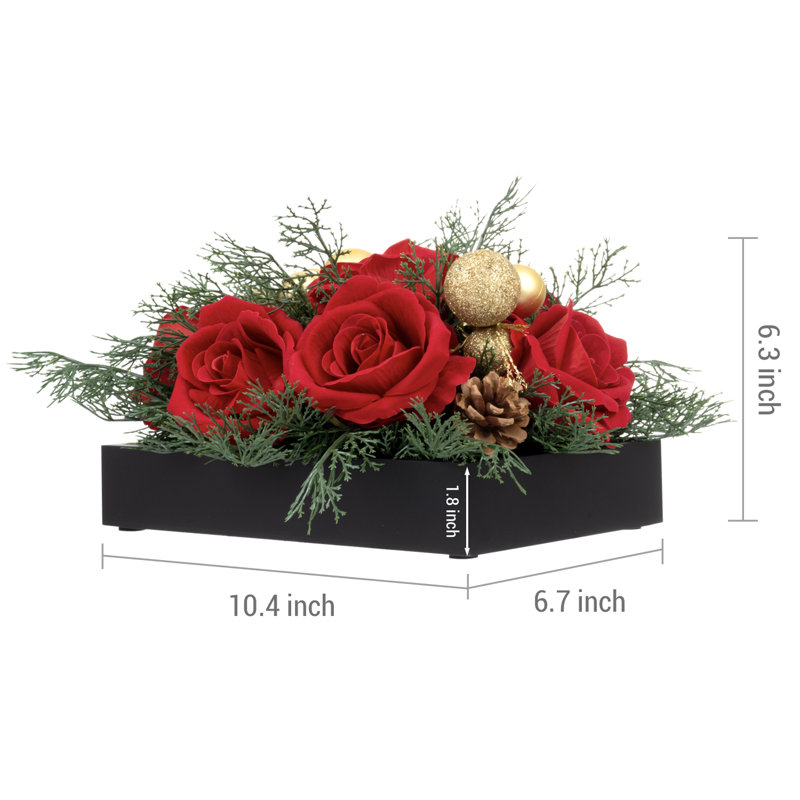 Christmas Plants & Flowers Decorative Accent