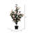 45" Artificial Rose Plant in Pot-695268301