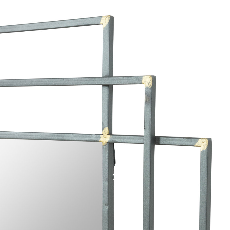 Dmitry Abstract Metal Modern Wall Mirror