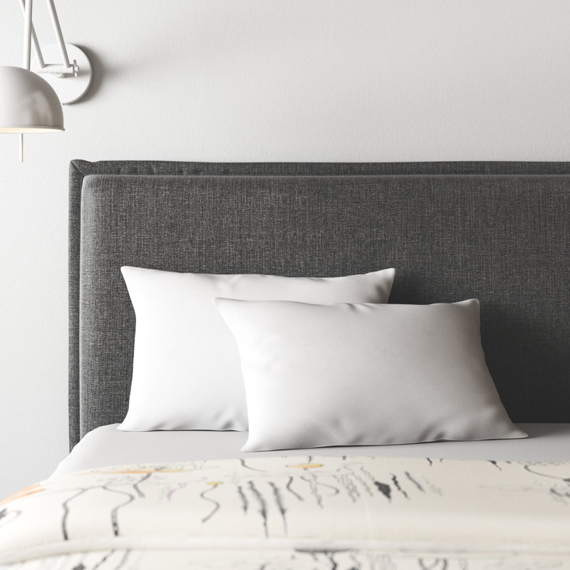 Coussin en duvet de qualité supérieure Steves, 14 po x 22 po