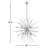 Sumler 8-Light Dimmable Sputnik Sphere Chandelier-398799836-398322720