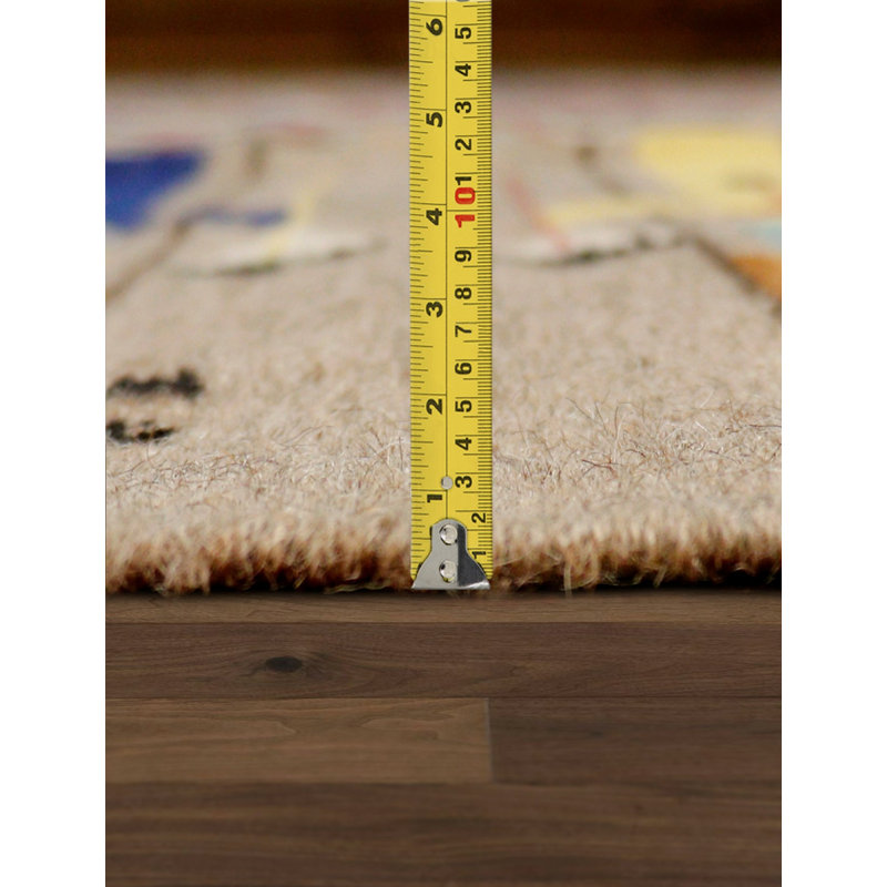Striped Area Rug in Mocha