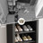 2PCS 71" Shoe Storage Cabinet With 1 Storage Drawer And 4 Adjustable Shelves for Living Room -508557699