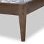 Lit double à lattes en bois massif Carreiro, l 56,1 po x L 80,12 po x H 41,34 po-648206925