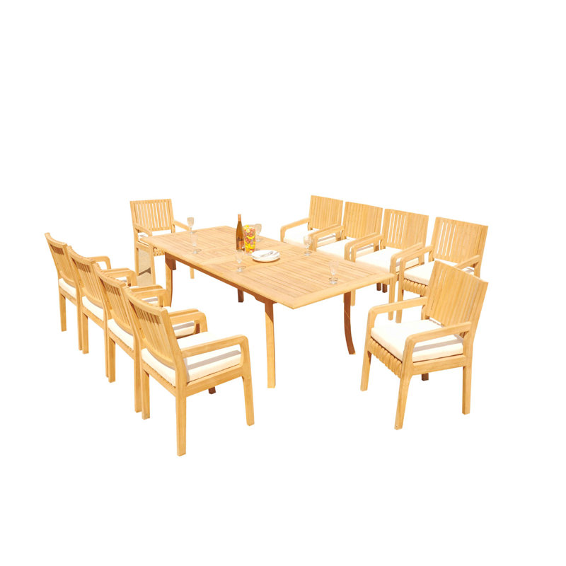 Ensemble de salle à manger Mastin, L 94 po x l 40 po x H 30,5 po, 6
