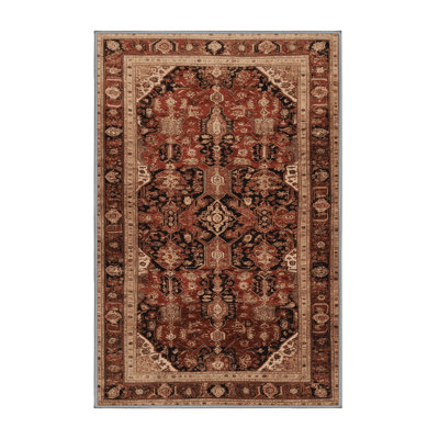 Tapis brun lavable à la machine