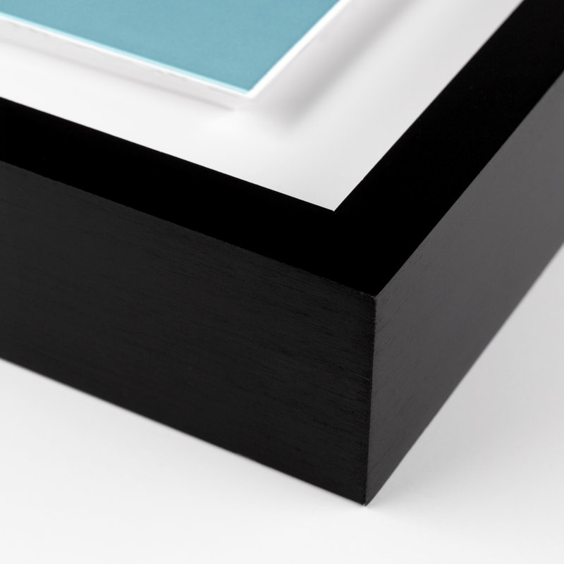 Below The Deep Painting by David Grey, 32" H x 24" W x 1.5" D, Black