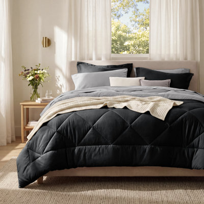 Best Seller Bedsure Comforter Set Reversible Bedding for All Seasons-89GSM