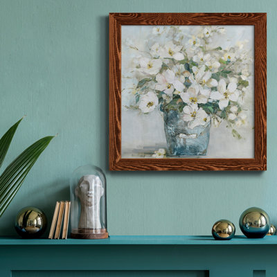 «Blue Dance I», peinture sur toile encadrée