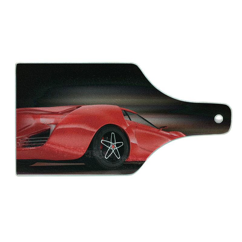 Planche à découper en verre trempé Ambesonne