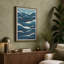 Tidal Rhythms Coastal - Wrapped Canvas-516726422-516726421
