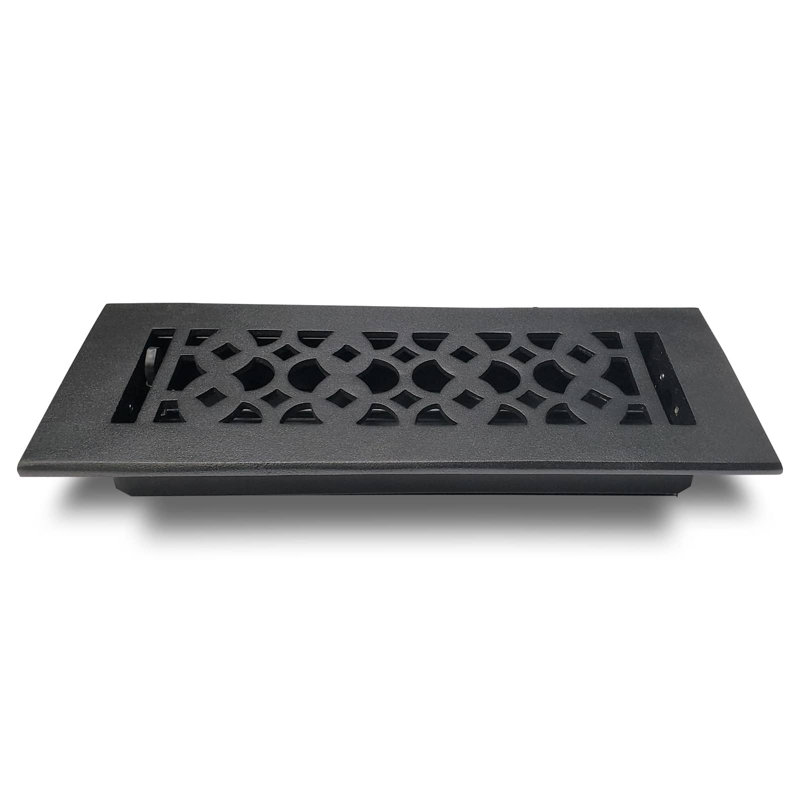 Grille en métal, Noir