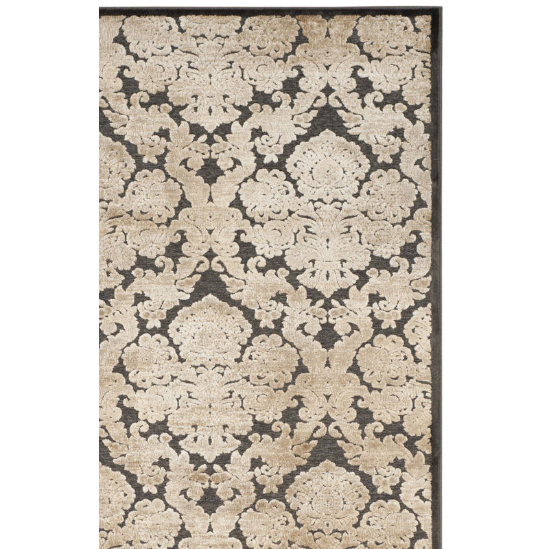 Martha Stewart Viscose Damask Rug, Rectangle 8' x 10'