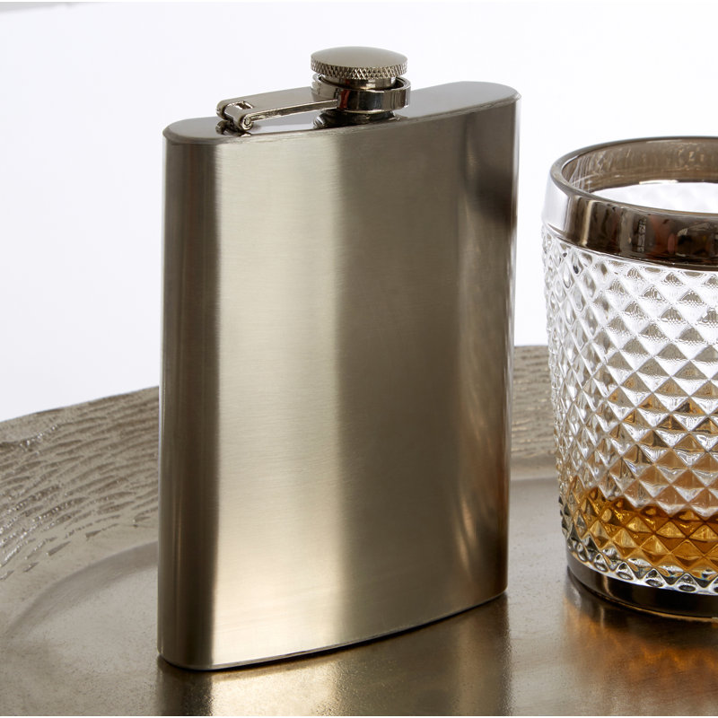 Stainless Steel Ashtray, Silver