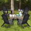 Chaise Adirondack de patio en plastique-70268103