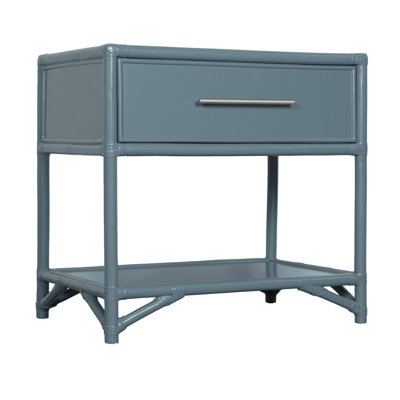 Olivia Collection 1 - Drawer Rattan Nightstand