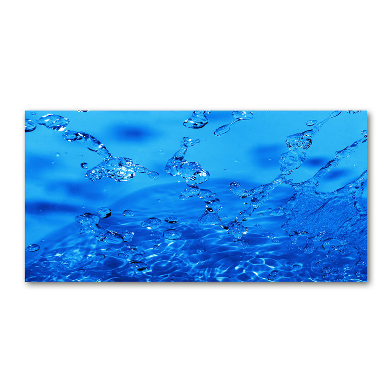 50cm W x 100cm L Glass Peel and Stick Panel