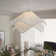 Canek 1 - Light Dimmable Geometric Fabric Chandelier