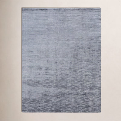 Elba Charcoal Gray Hand-Loomed Rug