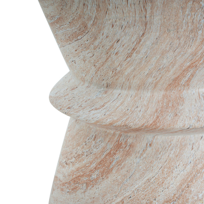 Outdoor/Indoor Lightweight Concrete Side Table
