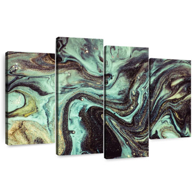 Avery Abstract Marble Swirls