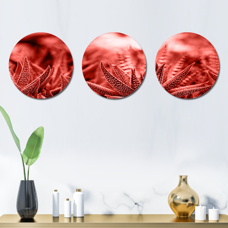 Plants & Flowers Wall Decor on Metal